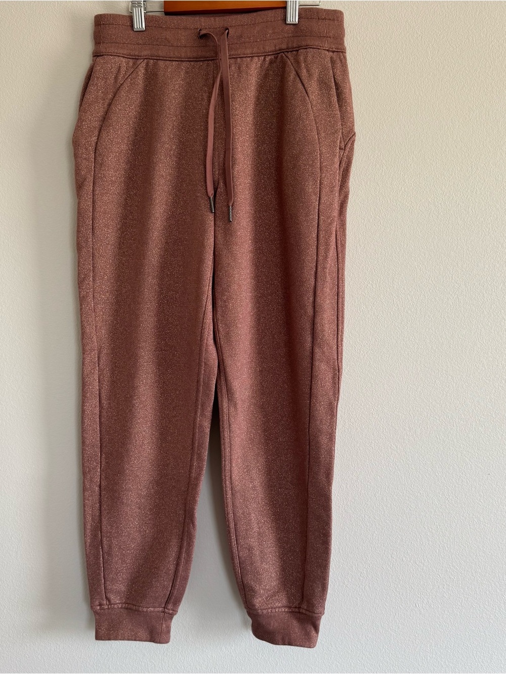 Lululemon Scuba High-Rise Jogger *Sparkle Smoky Topaz Size 6